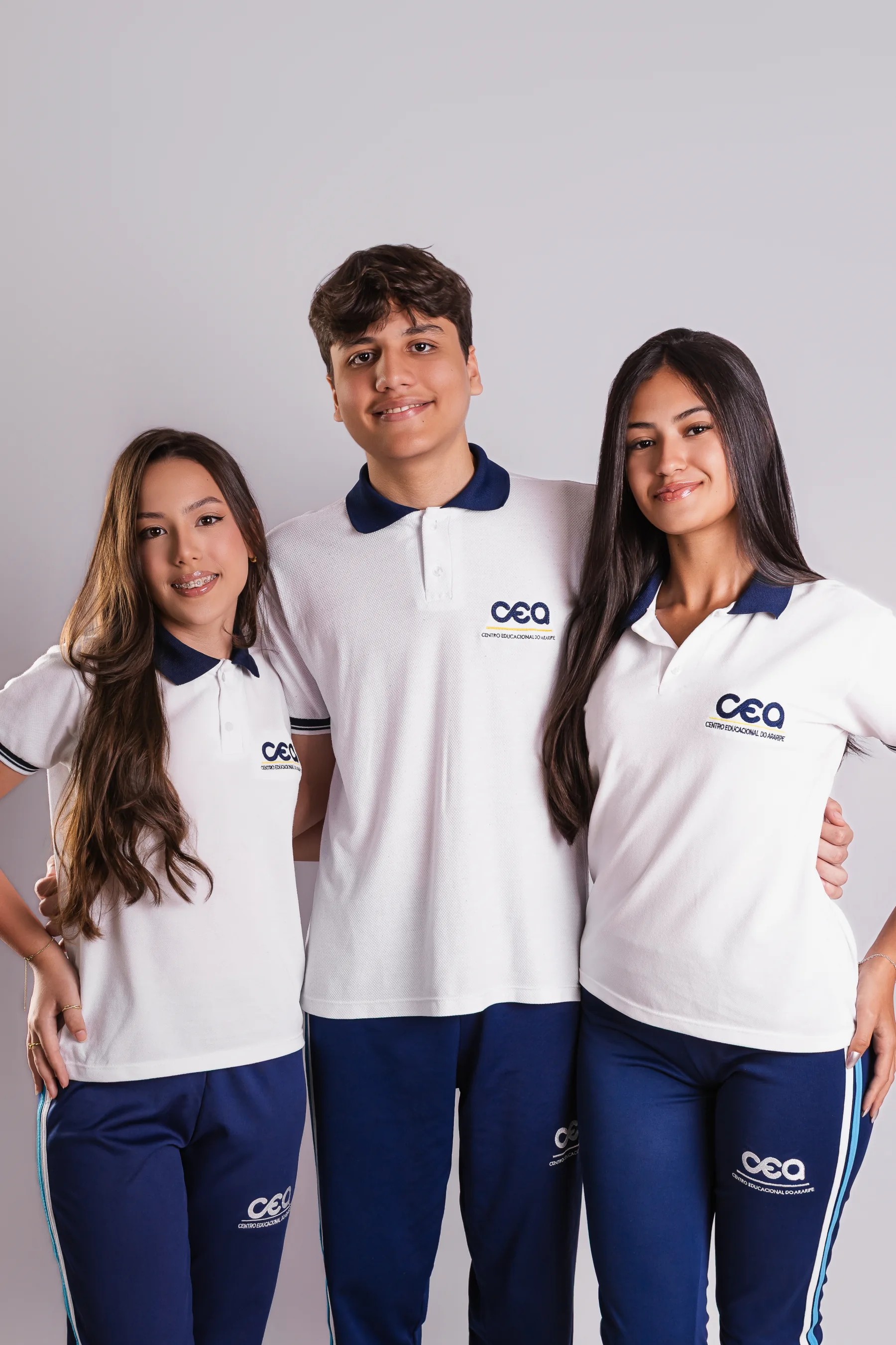 Estudantes do CEA em uma atividade escolar