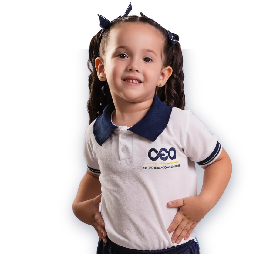 Aluna da Educação Infantil do CEA