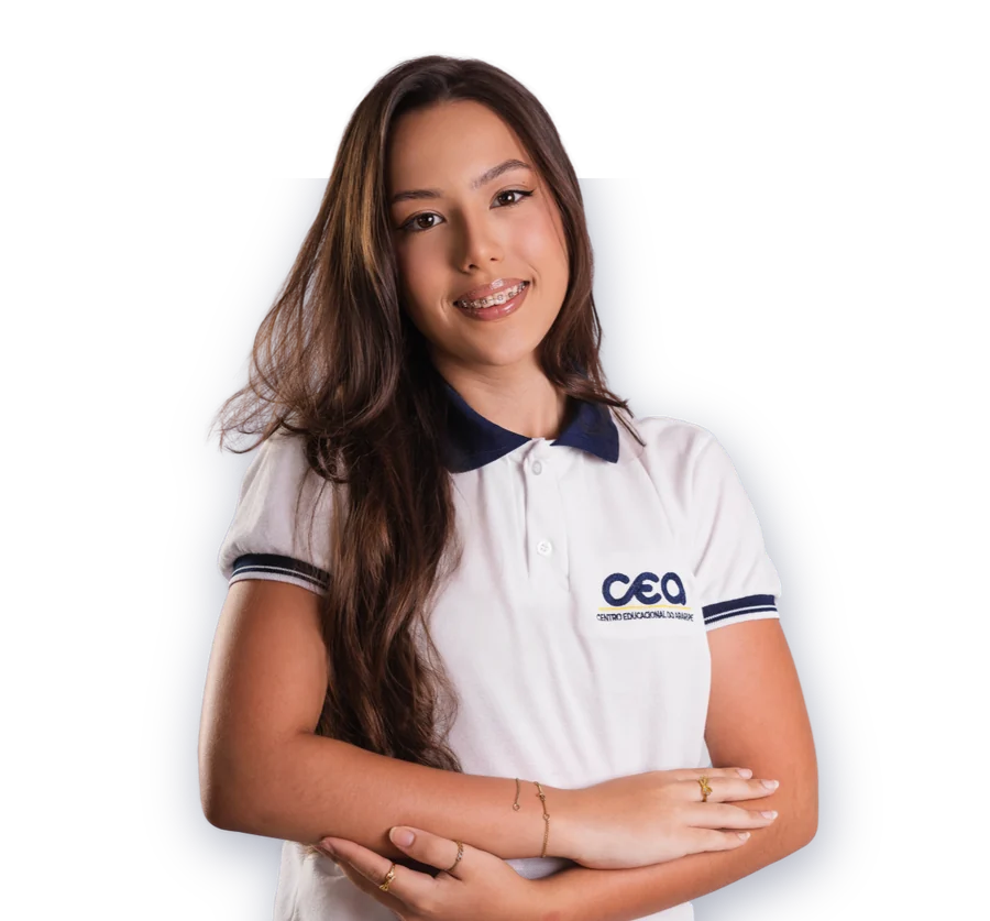 Aluna do Ensino Médio do CEA